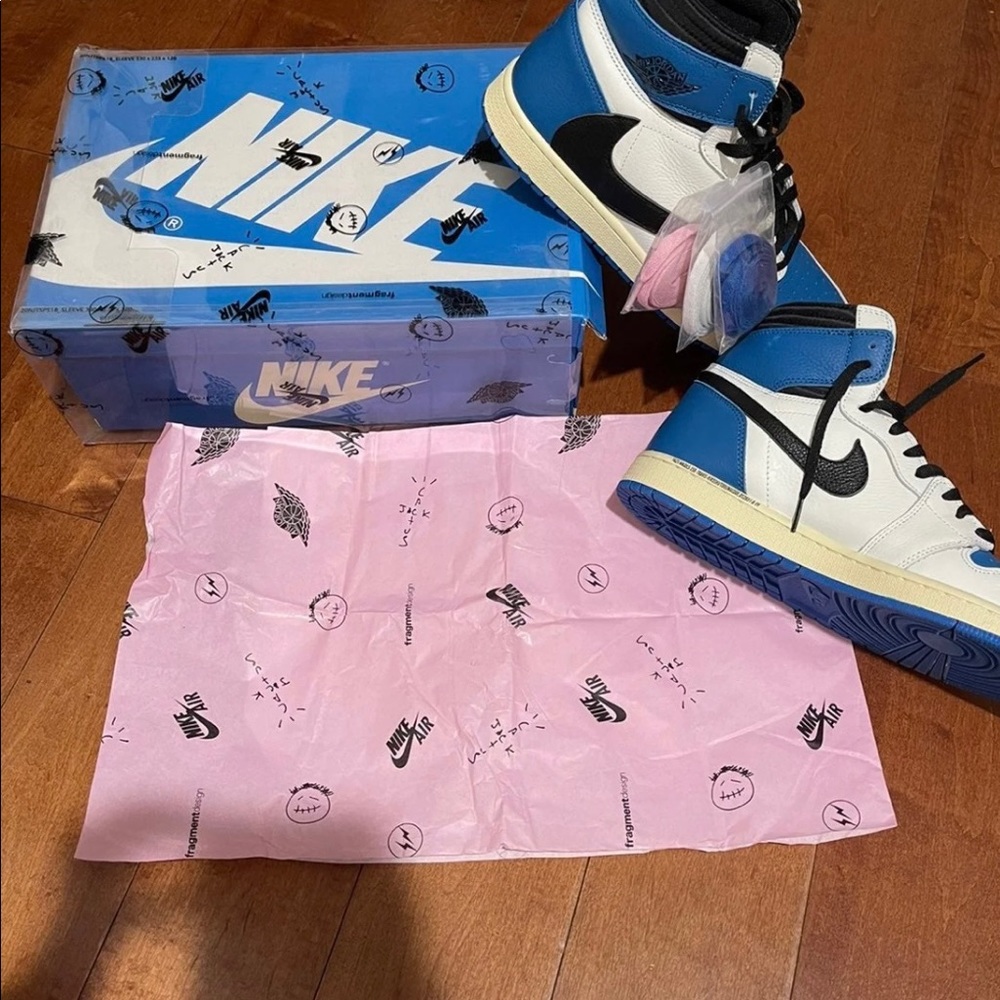 Travis Scott Jordan 1 fragment